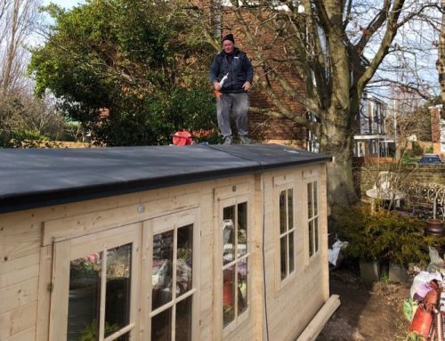 New EPDM Roof on Garden Building